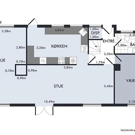 Stort I Centrum Af בית נופש סקאגן